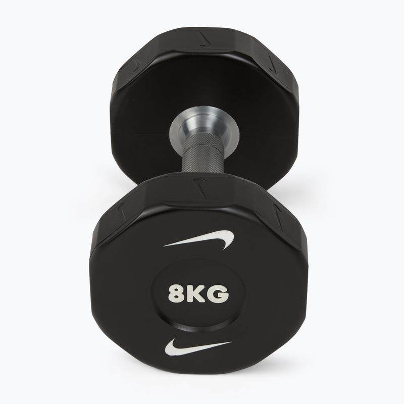 Hanteliai Nike Strength Pro Urethane Dumbbell 2 x 8 kg black/white 2
