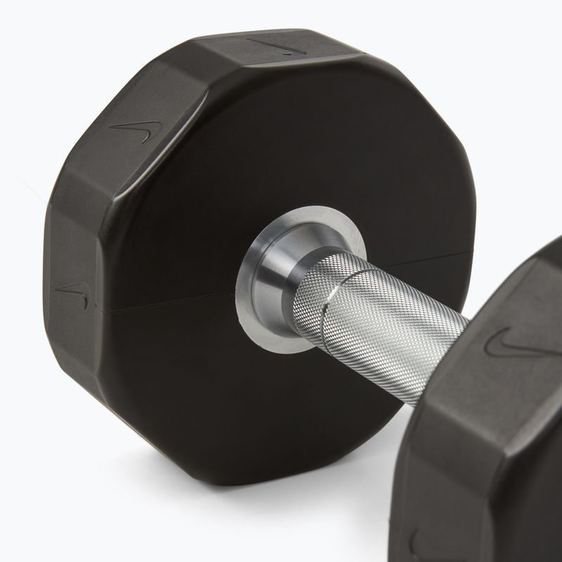 Hanteliai Nike Strength Pro Urethane Dumbbell 2 x 9 kg black/white 4