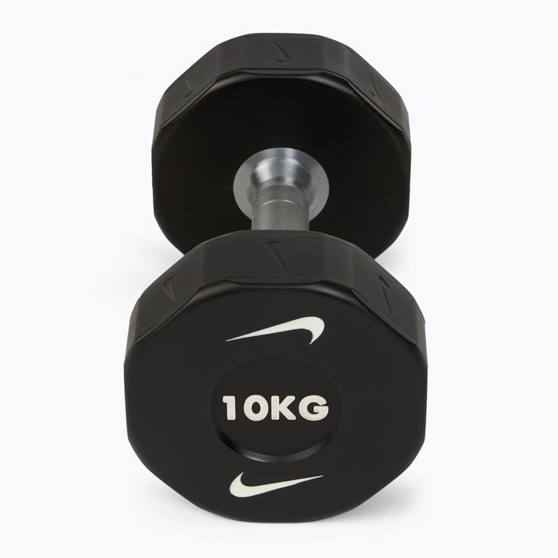 Hanteliai Nike Strength Pro Urethane Dumbbell 2 x 10 kg black/white 2