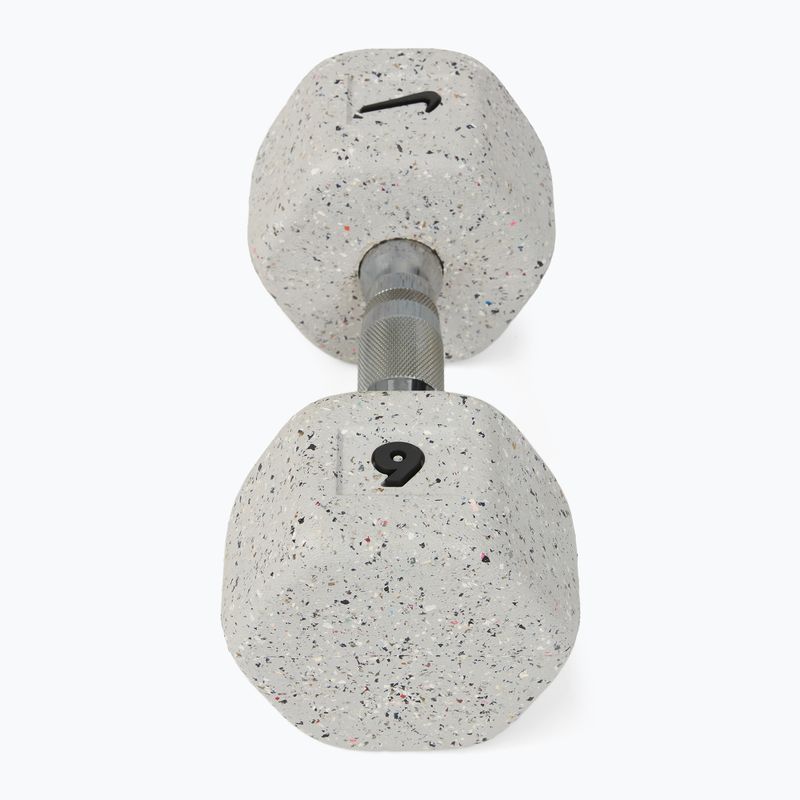 Hanteliai Nike Strength Grind Hex Dumbbell 2 x 9 kg wolf grey 2