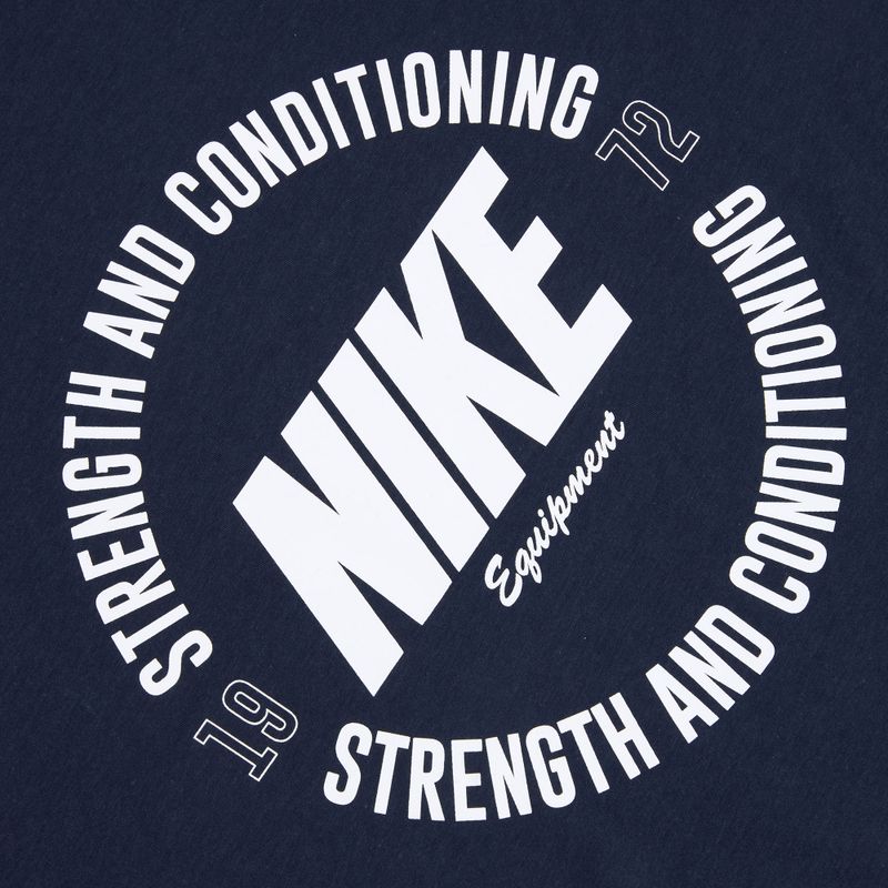 Vyriški treniruočių marškinėliai Nike Strength S&C Dri-Fit navy/white 4