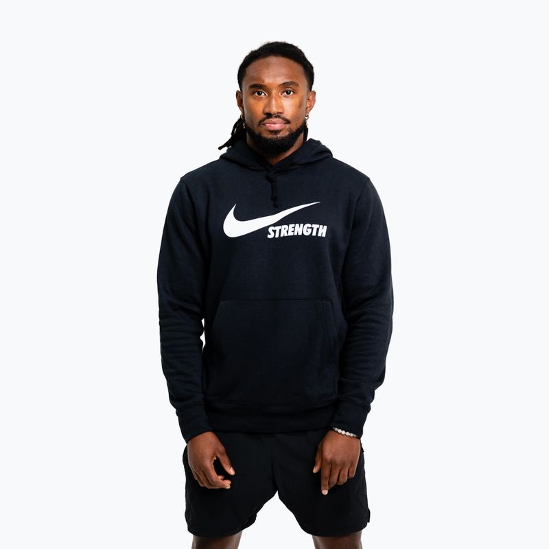 Vyriškas džemperis Nike Strength Hoodie black/white