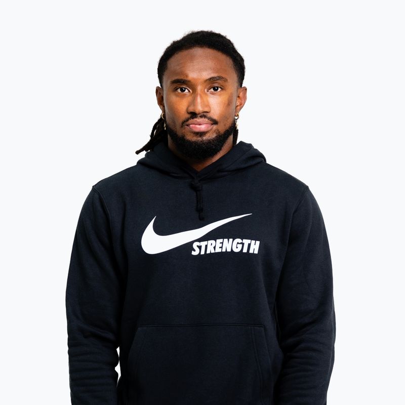 Vyriškas džemperis Nike Strength Hoodie black/white 4