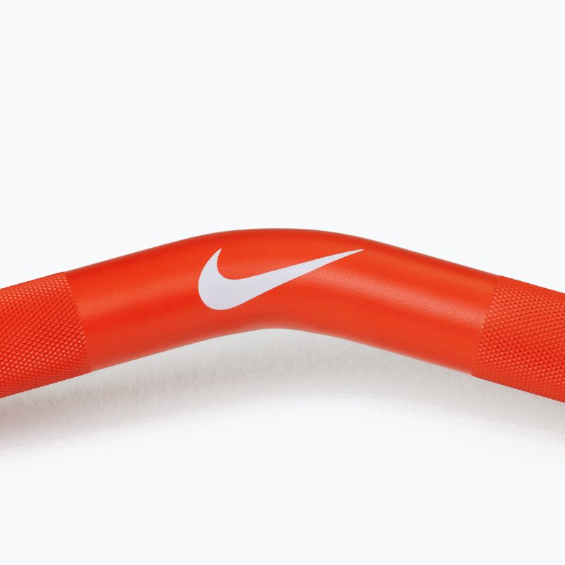 Lenkta štanga Nike Strength Shield Curl Bar orange 5