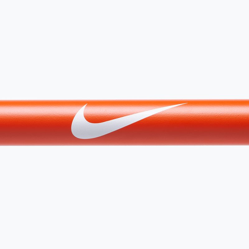 Tiesi štanga Nike Strength Coated Premium Barbell orange swoosh 4