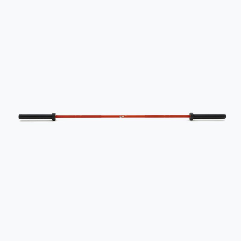 Tiesi štanga Nike Strength Coated Premium Barbell orange swoosh 2