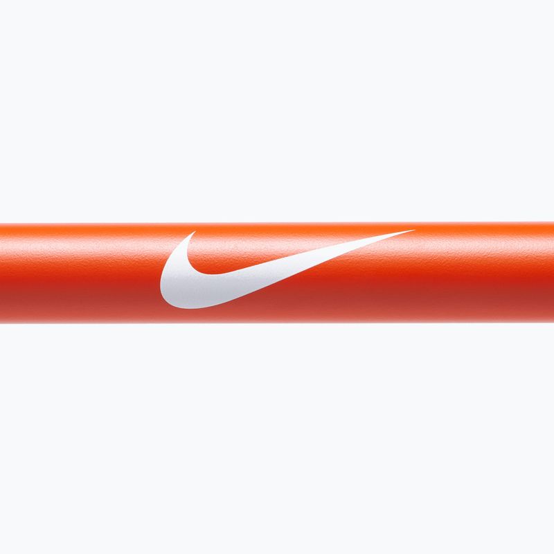 Tiesi štanga Nike Strength Coated Premium Barbell orange swoosh 4