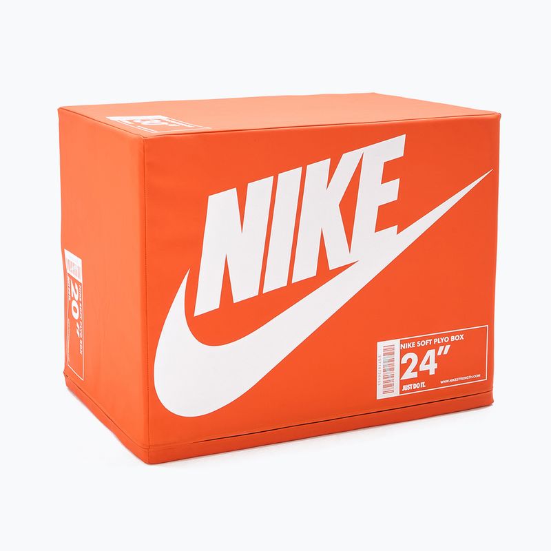 Pliometrinė dėžė Nike Strength Soft Plyo Box orange/white 2