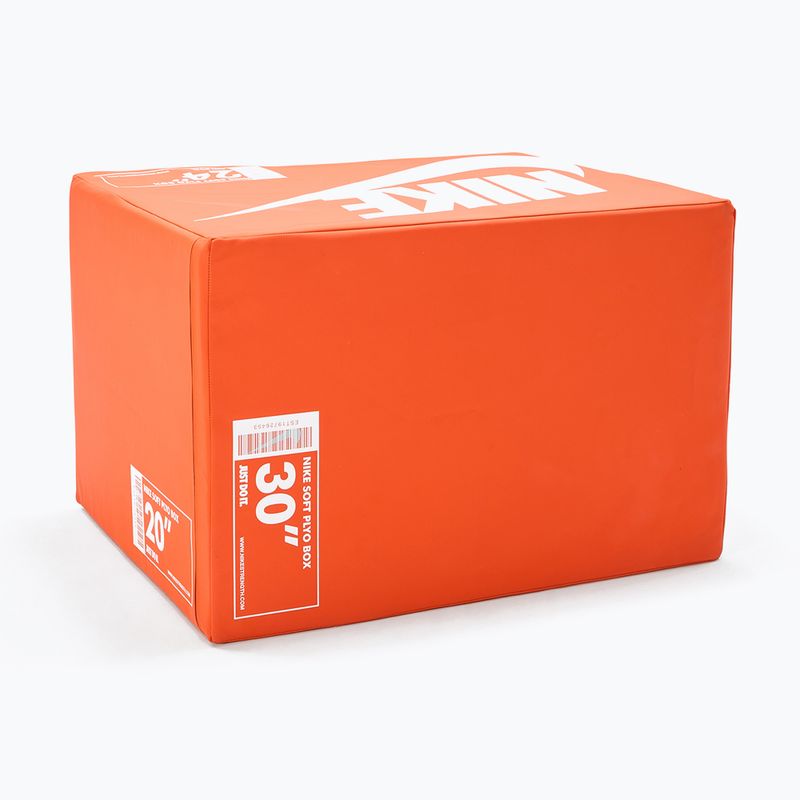 Pliometrinė dėžė Nike Strength Soft Plyo Box orange/white 3