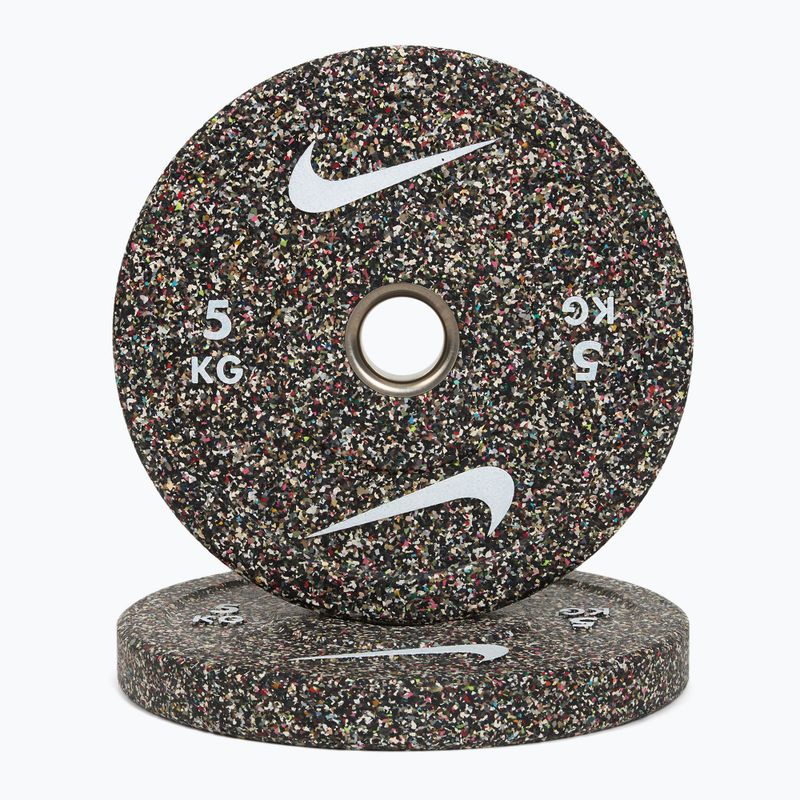Bumperio svoriai Nike Strength Grind Bumper Plates 2 x 5 kg blackout 4