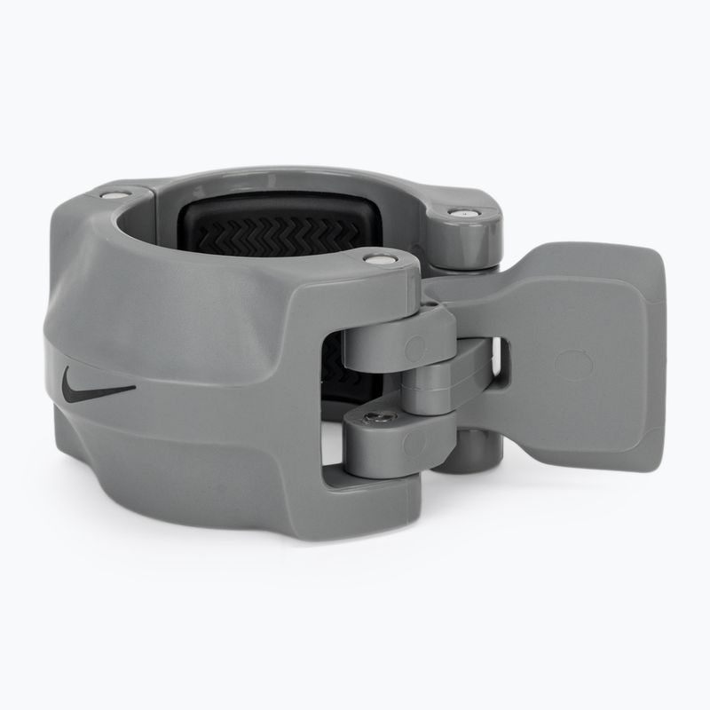 Spaustukai štangai Nike Strength Barbell Collars 2 vnt. grey/black 2