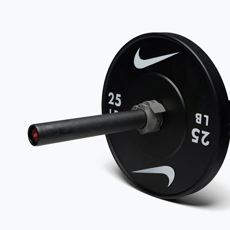 Spaustukai štangai Nike Strength Barbell Collars 2 vnt. grey/black 9