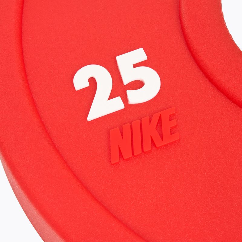 Bamperio apkrova Nike Strength Pro Urethane Bumper Plates 25 kg red/white 3