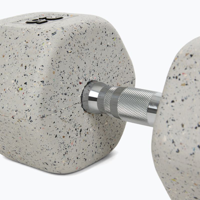 Guminis hantelis Nike Strength Grind Dumbbell 25 kg wolf grey 4