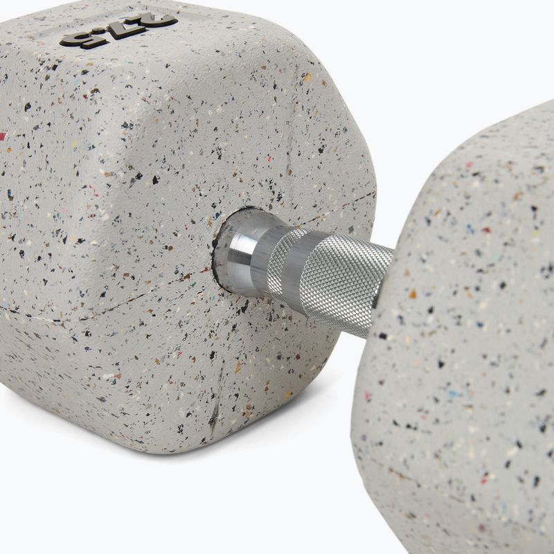 Guminis hantelis Nike Strength Grind Dumbbell 27,5 kg wolf grey 4
