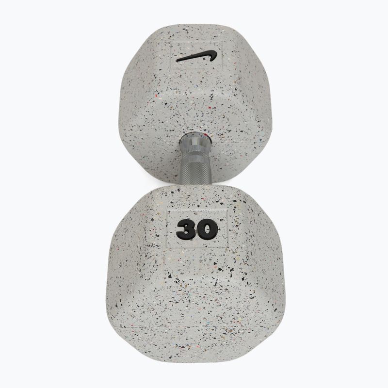 Guminis hantelis Nike Strength Grind Dumbbell 30 kg wolf grey 2