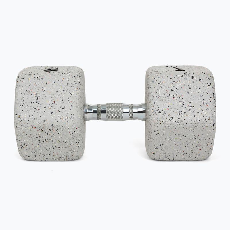 Guminis hantelis Nike Strength Grind Dumbbell 35 kg wolf grey 3