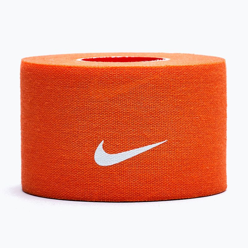 Kohezinis elastinis tvarstis Nike Strenght Athletic Tape orange/white 5