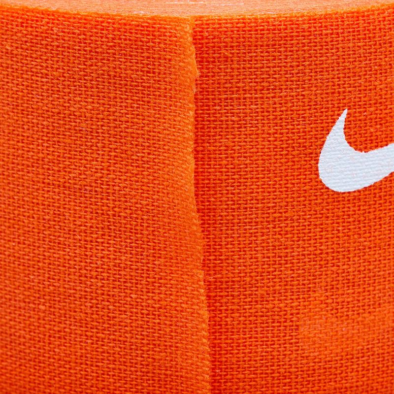 Kohezinis elastinis tvarstis Nike Strenght Athletic Tape orange/white 10