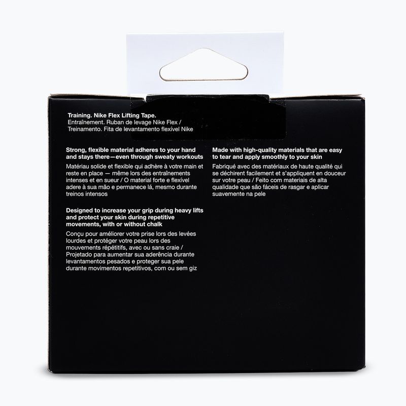 Kohezinis elastinis tvarstis Nike Strenght Flex Lifting Tape black/white 3