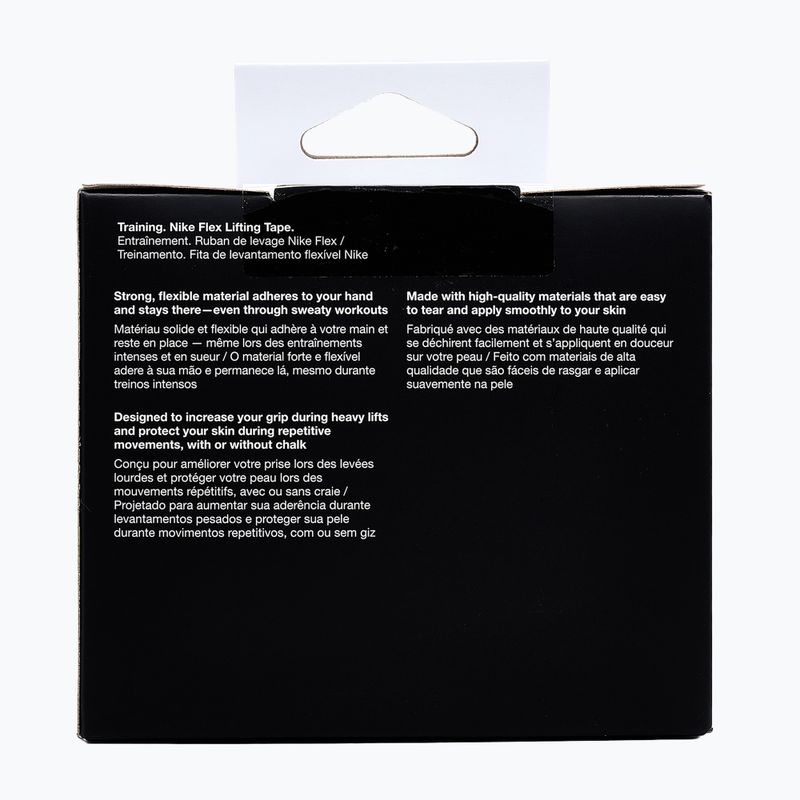 Kohezinis elastinis tvarstis Nike Strenght Flex Lifting Tape white/black 3