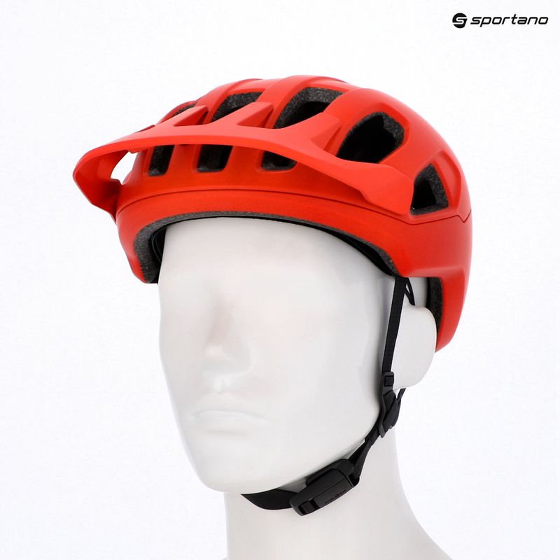 Dviračio šalmas POC Cularis prismane red matt/uranium black matt 6