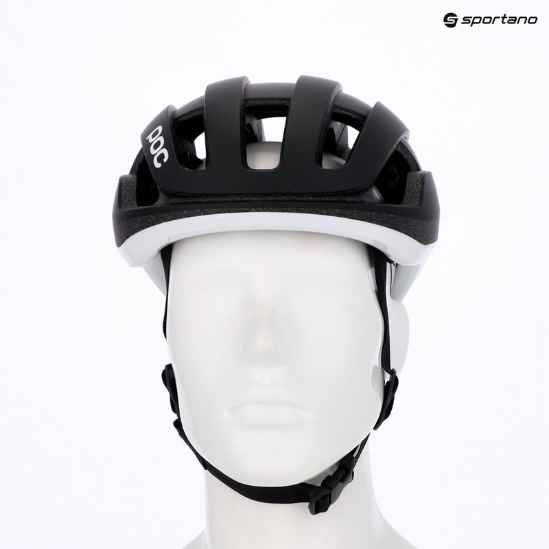 Dviračio šalmas POC Omne Lite uranium black matt/hydrogen white 6