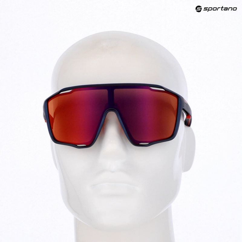 Akiniai nuo saulės Red Bull SPECT Kraft blue/brown with red mirror 6