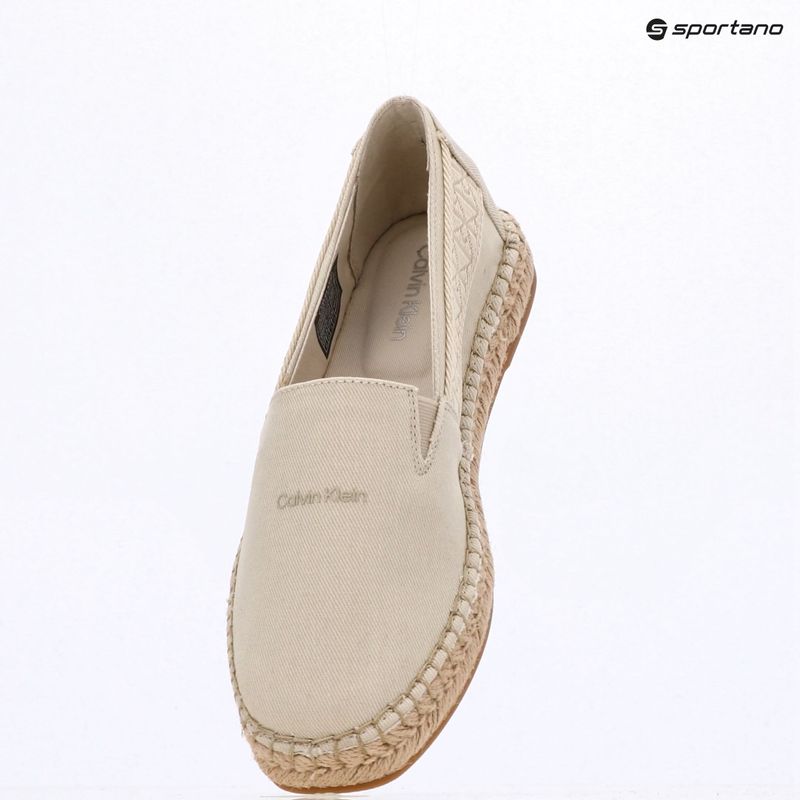 Vyriškos espadrilės Calvin Klein HM0HM02075 Webbing oatmeal 9