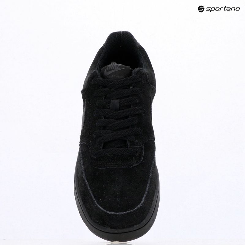 Vyriški batai Nike Court Vision Low black/dark smoke grey/black 9