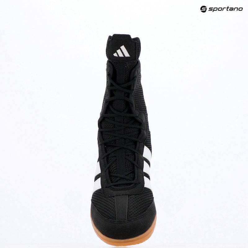 Vyriški bokso bateliai adidas Box Hog Wide black/white 9