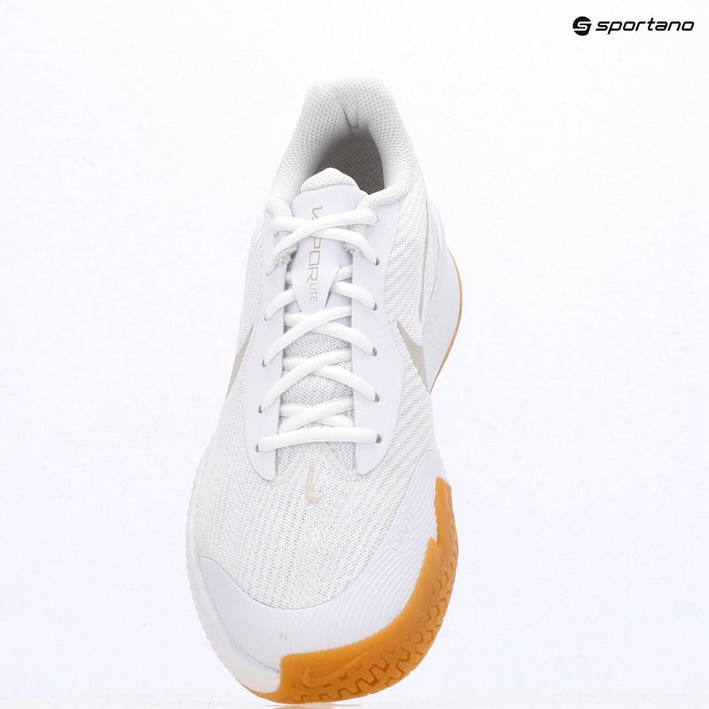 Vyriški teniso batai Nike Vapor Lite 3 White/Summit White/Light Orewood Brown 9