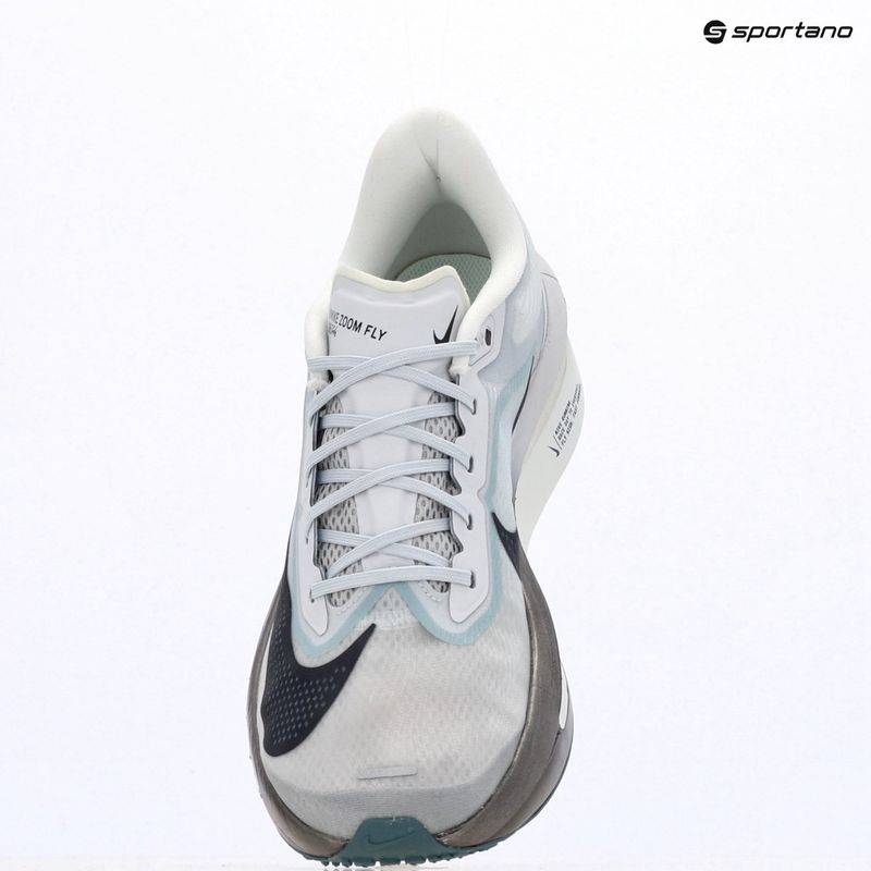 Vyriški bėgimo batai Nike Zoom Fly 6 pure platinum/grey fog/dark obsidian 9