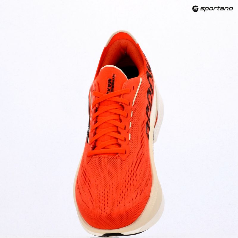 Vyriški bėgimo batai Brooks Hyperion Max 4 tigerlily/wood ash/black 9