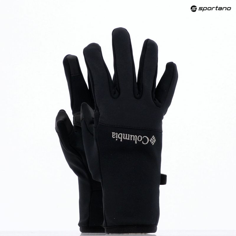 Moteriškos žygio pirštinės Columbia Arctict Peak black 4