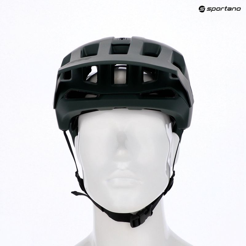 Dviračio šalmas POC Kortal Race MIPS pargasite green matt/hydrogen white matt 6