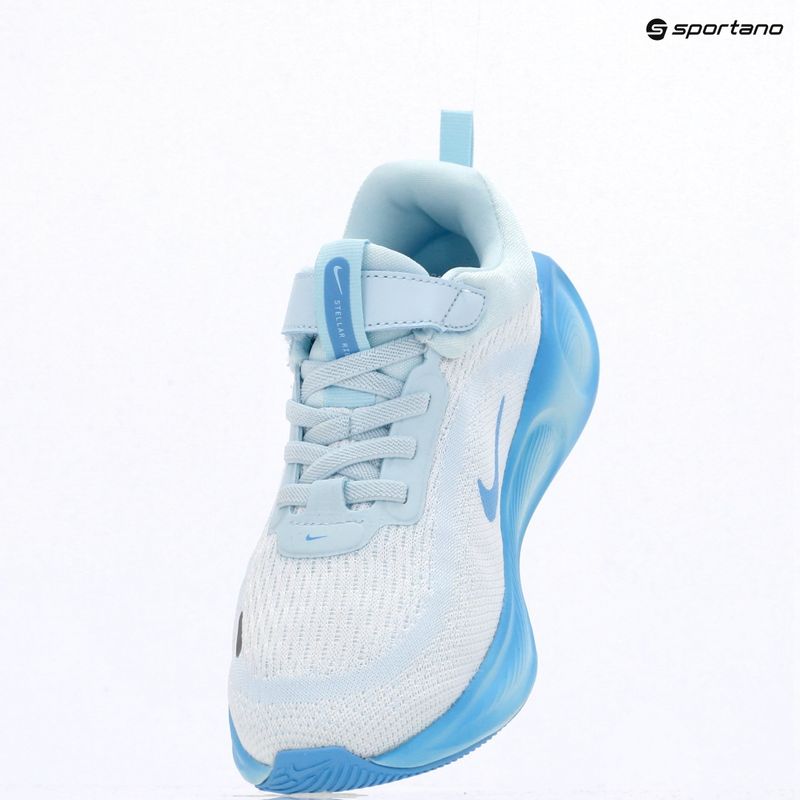 Vaikiški batai Nike Stellar Ride summit white/glacier blue/football blue 9