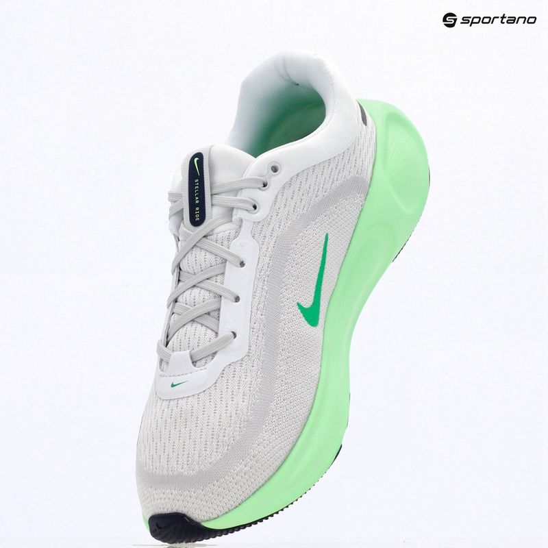 Vaikiški bėgimo bateliai Nike Stellar Ride white/photon dust/illusion green 9