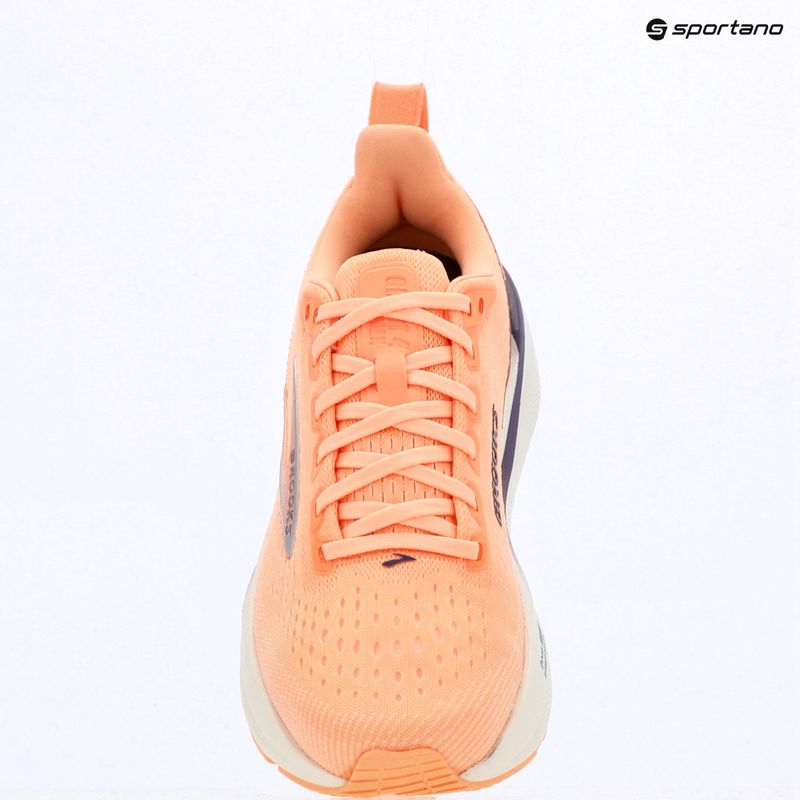 Moteriški bėgimo batai Brooks Ghost Max 4 cyber peach/grape/bluewash 9