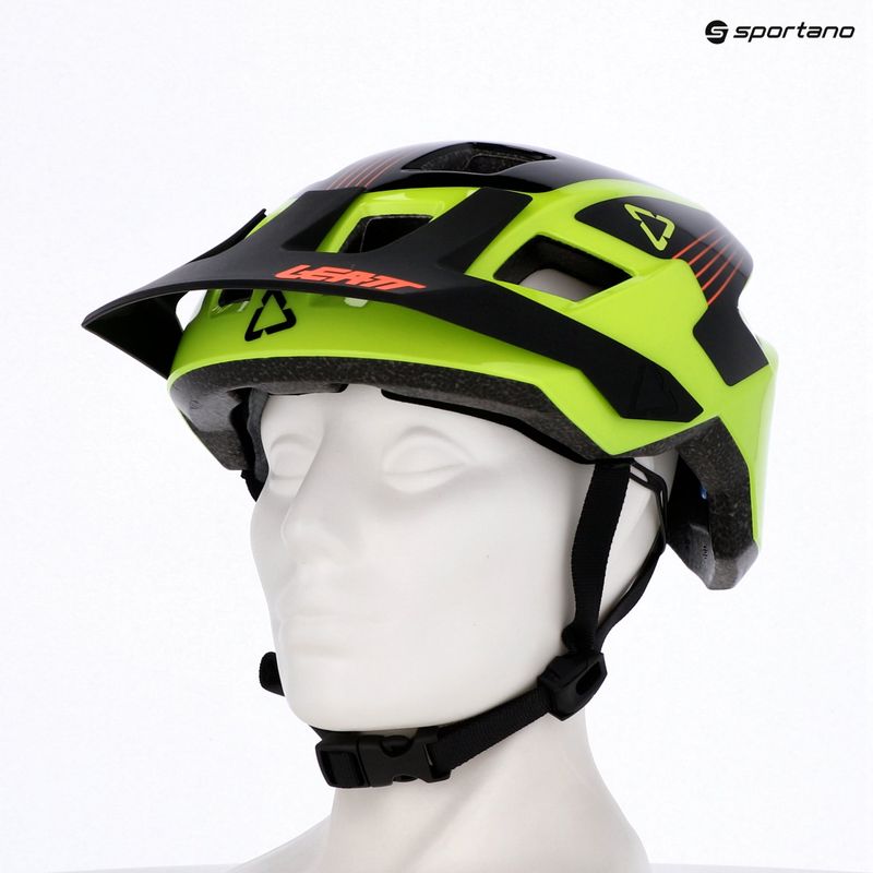 Vaikiškas dviračių šalmas Leatt MTB AllMtn 1.0 V22 Jr lime 7