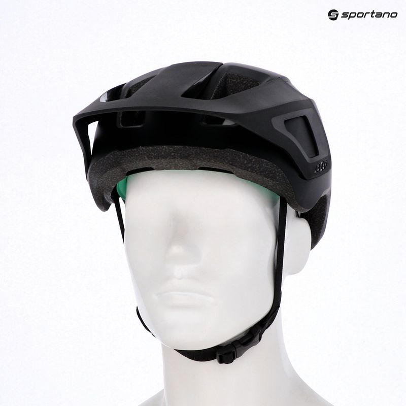Lazer Lupo KinetiCore matinis juodas dviratininko šalmas 8