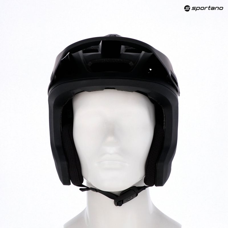 Dviračio šalmas Fox Racing Dropframe Pro matte black 9