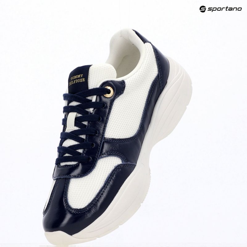 Moteriški batai Tommy Hilfiger ModernRunner Shiny Leather yale navy 9