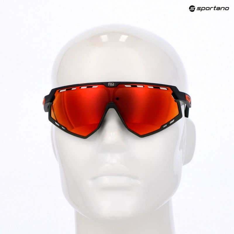 Akiniai nuo saulės Rudy Project Defender black matte/olive orange/multilaser orange 8
