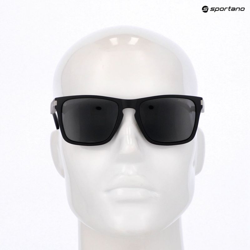 Akiniai nuo saulės Polaroid PLD 2139/S matte black grey/grey polarized 11