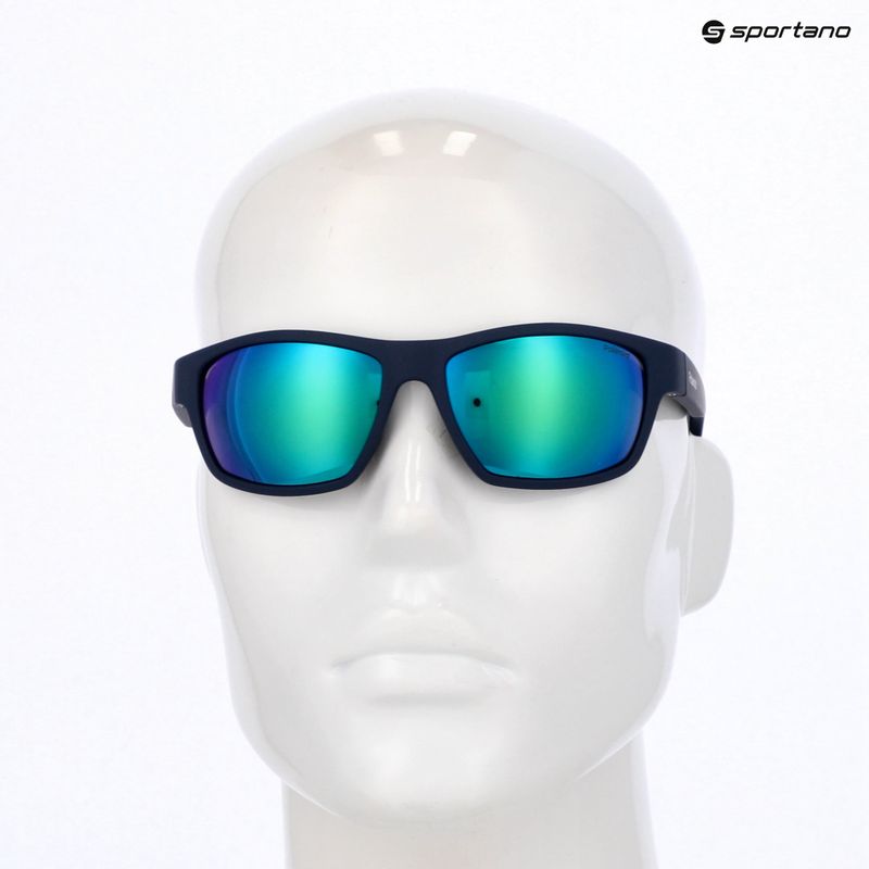 Akiniai nuo saulės Polaroid PLD 7037/S matt blue/greygreen mirror polarized 8