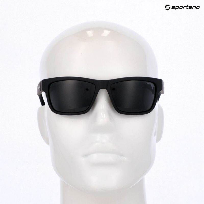 Vyriški akiniai nuo saulės Polaroid PLD 7031/S black/grey polarized 5