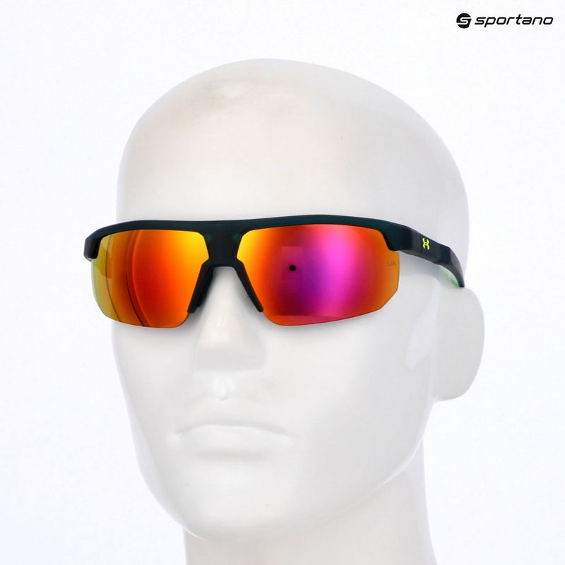 Vyriški akiniai nuo saulės Under Armour Driven/G S3 yellow teal/pink mirror 10