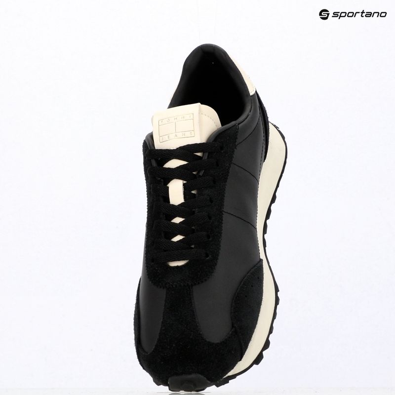 Vyriški batai Tommy Jeans Retro Runner Archive Mix juodi 9