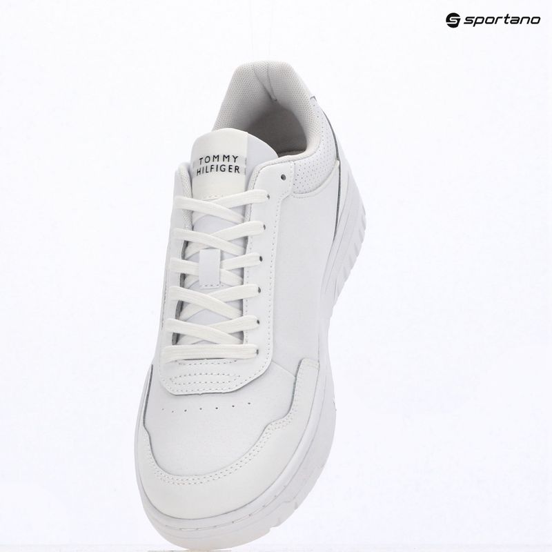 Vyriški batai Tommy Hilfiger Basket Core Leather white 9